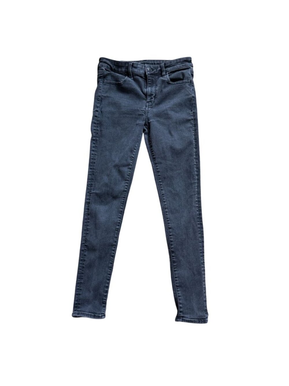 American Eagle Mid Rise (9.5") "Jegging" Denim jeans-Black-10L-Fair